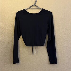 Gilly Hicks Black Long Sleeve Top